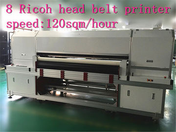 China Gurt-Pigment-Tinten-Drucker-Digital-Drucken auf Kopf der Gewebericoh 1500 Kilos usine