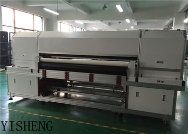 China 4 - 8 Farbflachbettgewebe-Tintenstrahl-Drucker-Druck auf Baumwollpolyseide 1800mm distributeur