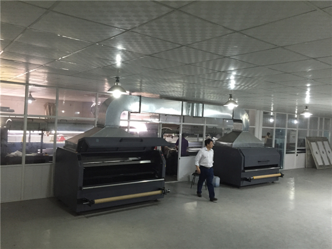 Hochgeschwindigkeitsschreibkopf-Digital-Textildrucker reagierende Tinten 260 m2/h