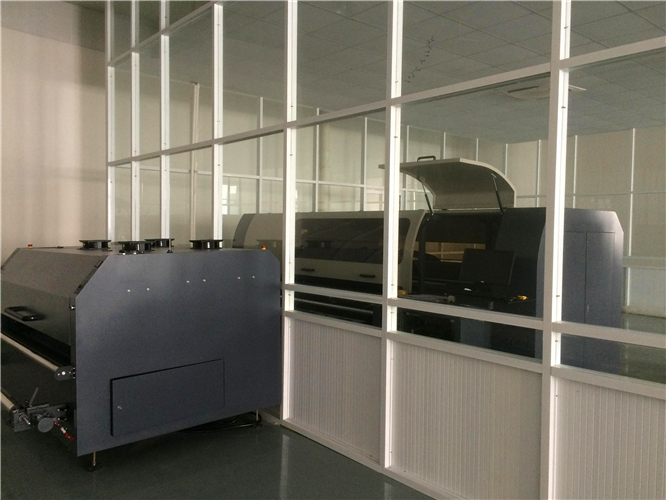 Hochgeschwindigkeitsschreibkopf-Digital-Textildrucker reagierende Tinten 260 m2/h
