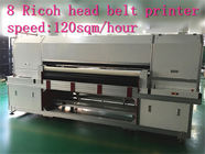 Gurt-Pigment-Tinten-Drucker-Digital-Drucken auf Kopf der Gewebericoh 1500 Kilos
