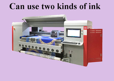 China Dx5 geht Gewebe-Tintenstrahl-Drucker Druckmaschine 1440 Dpi Digital für Gewebe voran usine