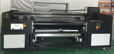 China Textildruckmaschine Rioch Gen5 Flachbett- Hochgeschwindigkeits-Digital mit Gurt 120m2 pro Stunde distributeur